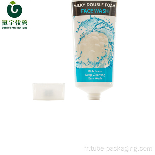 Tube plastique 100ml pour emballage transparent